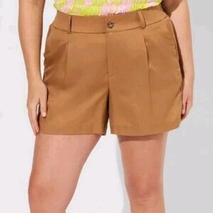 Torrid Tan Bermuda Shorts Tailored Fit